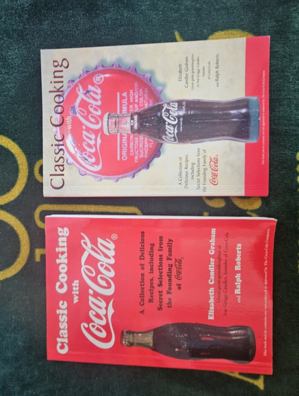 Coca Cola Classic Cooking Books - 1994 And 1998